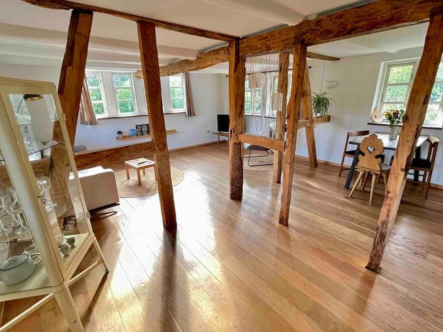 Villa Fachwerkhaus Am Waldesrand Solingen Esterno foto
